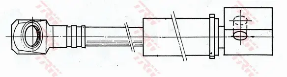 Brake Hose TRW Braking 