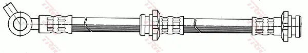 Brake Hose TRW Braking 
