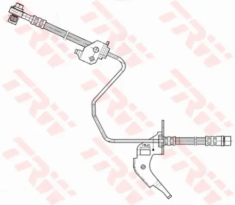 Brake Hose TRW Braking 
