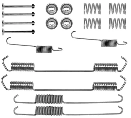 Accessory Kit, brake shoes TRW Braking 