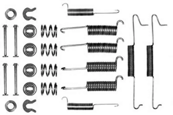 Accessory Kit, brake shoes TRW Braking 