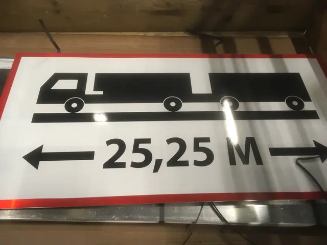 SKILT 25,25M LANG LASTEBIL 1000x500MM 