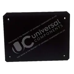 ADR skiltholder 400x300 (svart) Universal Components