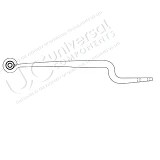 SINGLE LEAF TRAILING ARM (CRANKED) 30MM Universal Components