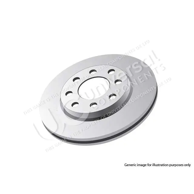 BRAKE DISC TO SUIT BPW Universal Components 
