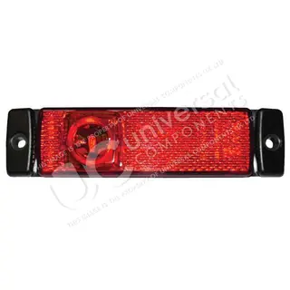 LED Markeringslykt 24V 1Led Rød Universal Components