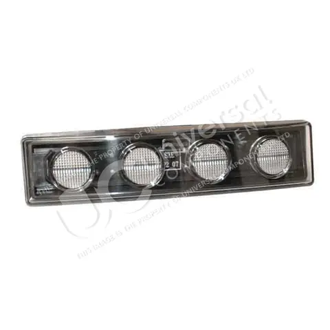 LED Lys 4-Dioder Hvit Solskjerm Scania Universal Components