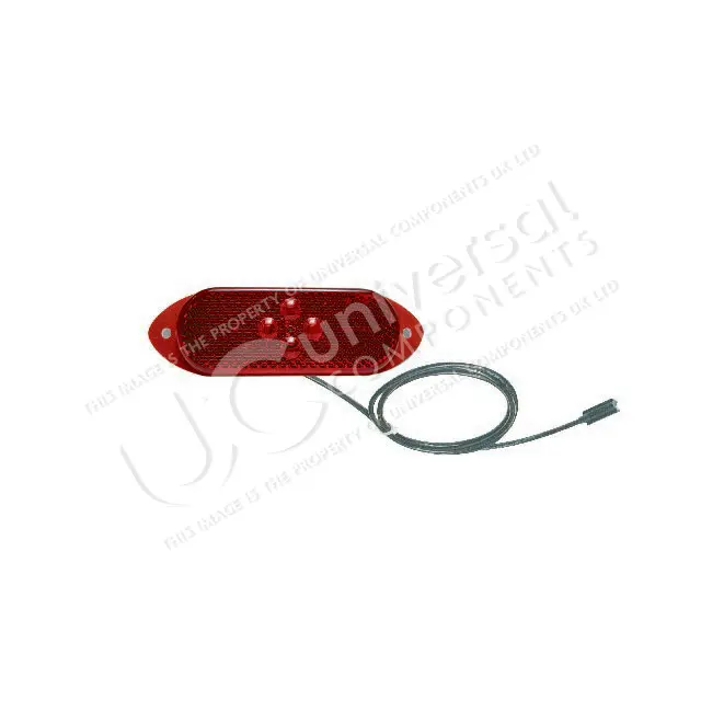 REAR MARKER LED 24V RED Universal Components 