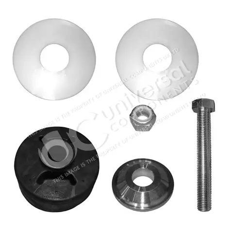 Gummiforing Rep.sett SAF inkl bolt/skive Universal Components