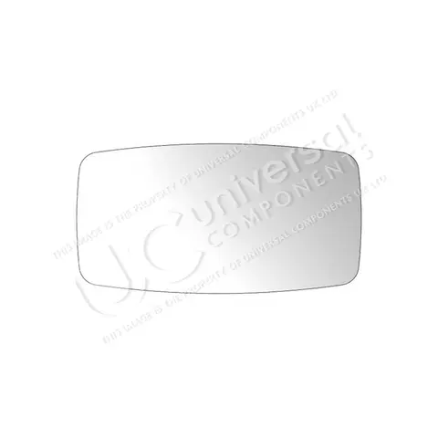 REPLACEMENT GLASS 416 X 219MM 2000R Universal Components