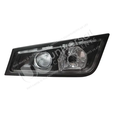 FOG AND SPOT LAMP BLACK TRIM LH Universal Components
