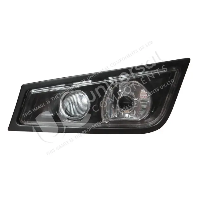 FOG AND SPOT LAMP BLACK TRIM LH Universal Components 