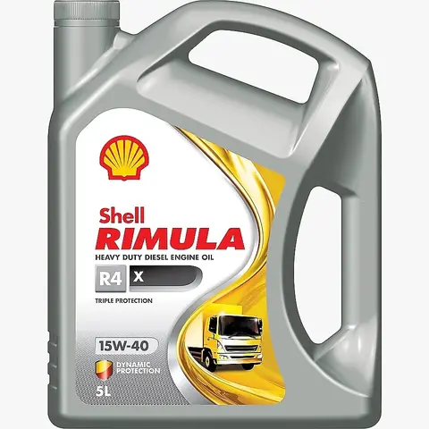 Motorolje Rimula R4X 15W-40 5L Shell