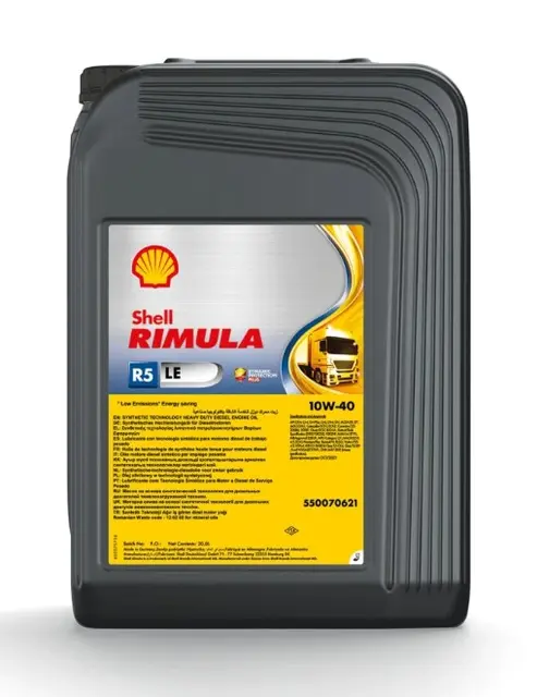 Motorolje Rimula R5 LE 10W-40 20L Shell 
