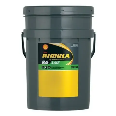 Motorolje Rimula R6 LME Plus 5W-30 20L Shell