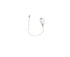 Karabinkrok med wire for ventilboks VBG