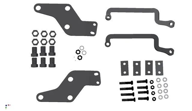 Bilfestesats Scania P, G, R, T-series, G Onspot 