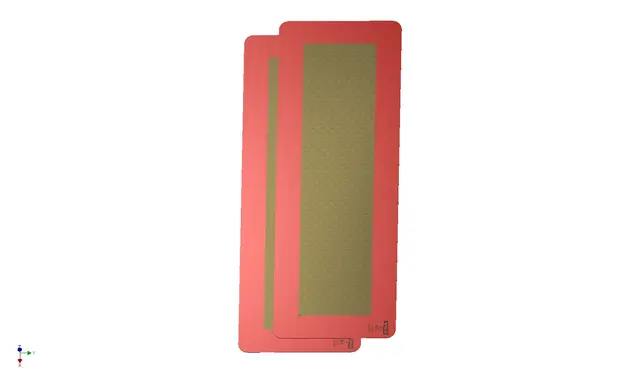 Refleksett 2 Stk 197x565 aluminium VBG 