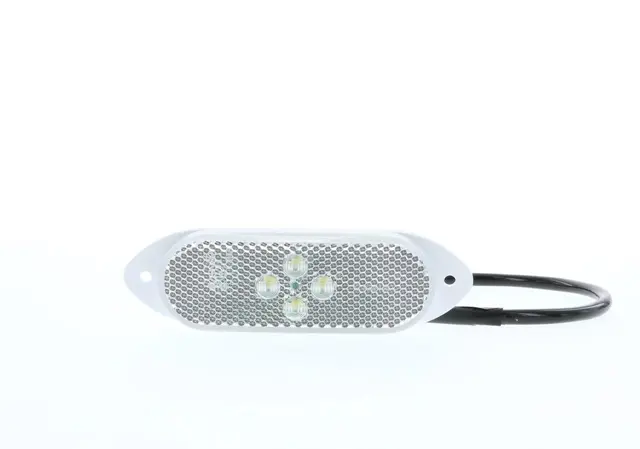 white sidemarker with cable 500mm ADR Vignal 