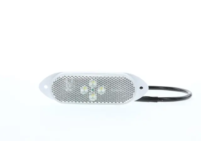 white sidemarker with cable 500mm ADR Vignal 