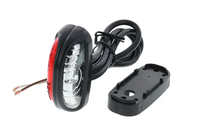 Markeringslys FEC12 LED Rød/hvit Vignal 