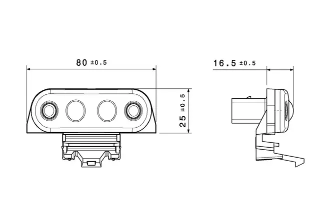 Markeringslys LED Volvo Vignal 