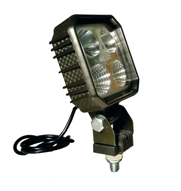 Carbonlux LED carré 90x90 cristal Vignal 