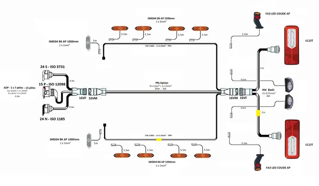 KIT RSC STD LC12T 16V 16M Vignal 