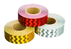 Reflekstape Gul Pris/m - 50m Vignal