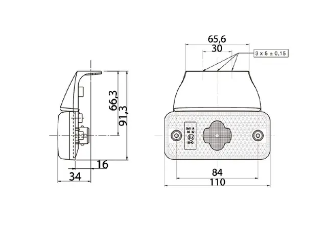 SMD98 TBK 2VPOSM 1M Vignal 