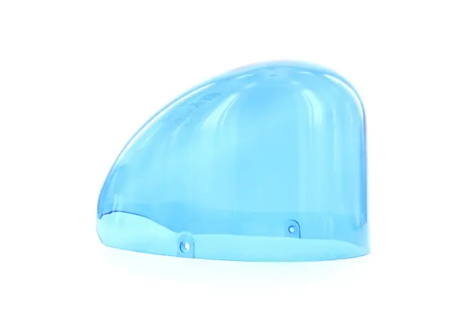 Cabochon GOUTTE D'EAU Bleu Vignal 