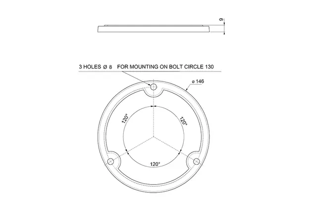 Semelle plate pour Gyro Vignal 