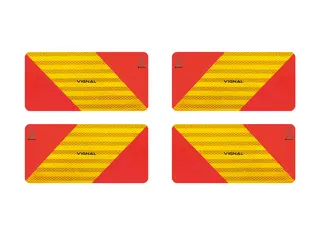 282x130x1mm Aluminium x4p