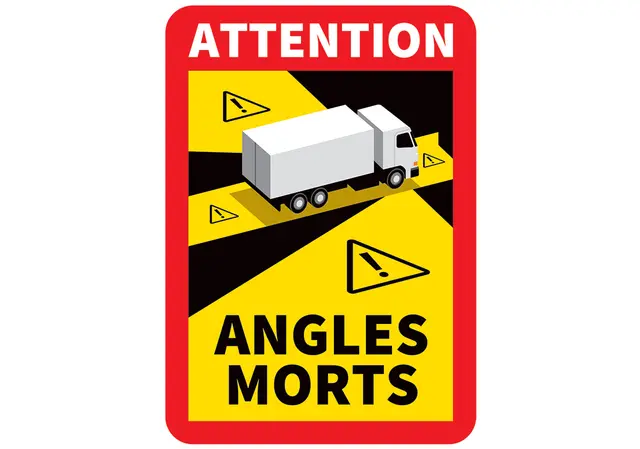 DSR - Adhesive "blind spots" for Trucks 