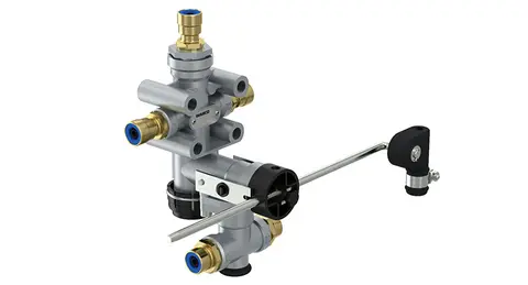 Chassis Levelling Valve+Cut-Off Valve