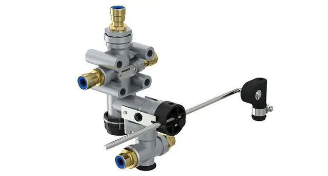 Chassis Levelling Valve+Cut-Off Valve 