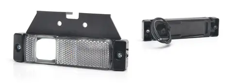 Markeringslys LED hv 12-24 IP66/68 W45N WAS