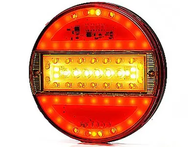 Baklampe LED rund 12-24V ø 142mm Strands Lighting Division 