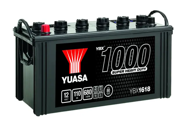 Startbatteri 12V 110AH 680A Super HD Yuasa 