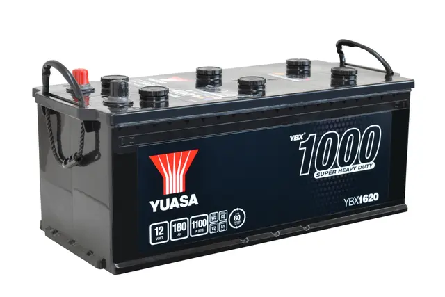 Startbatteri 12V 180AH 1100A Super HD Yuasa 