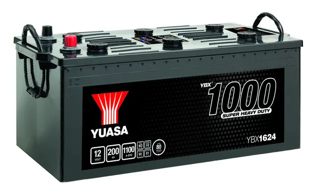 Startbatteri 12V 200AH 1100A Super HD Yuasa 
