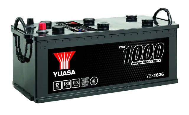 Startbatteri 12V 180AH 1100A Super HD Yuasa 
