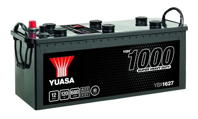Startbatteri 12V 120AH 680A Super HD Yuasa 