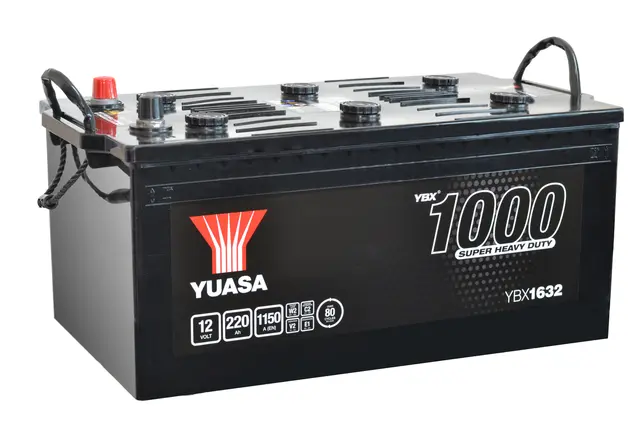 Startbatteri 12V 220AH 1150A Super HD Yuasa 
