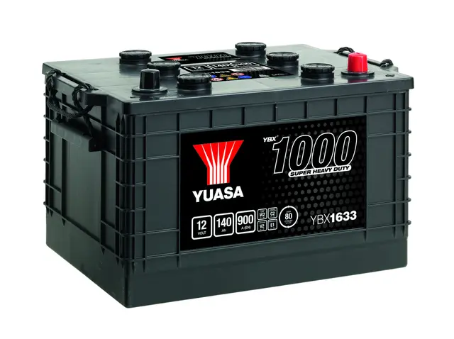 Startbatteri 12V 140AH 900A Super HD Yuasa 
