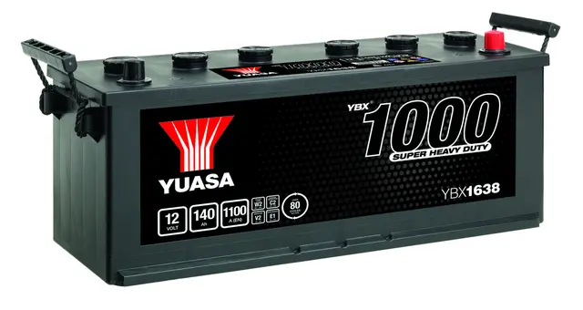 Startbatteri 12V 140AH 1100A Super HD Yuasa 