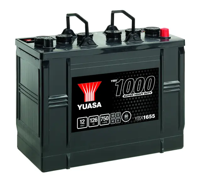 Startbatteri 12V 126AH 750A Super HD Yuasa 
