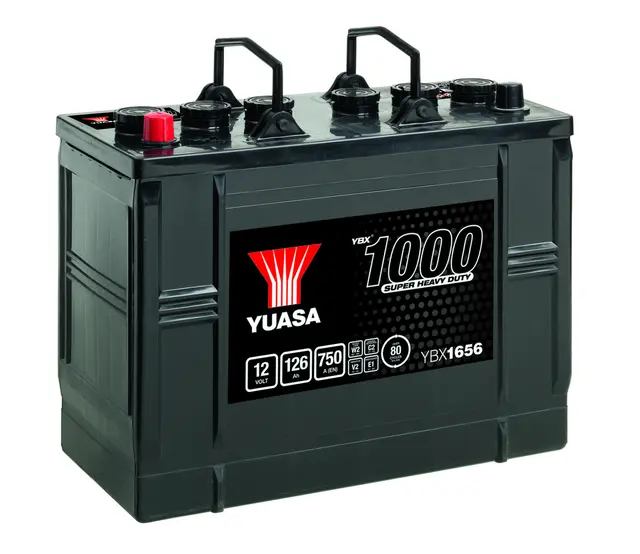 Startbatteri 12V 126AH 750A Super HD Yuasa 