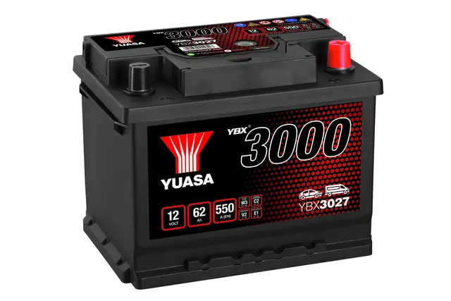 Startbatteri 12V 60AH 550A SMF Yuasa 