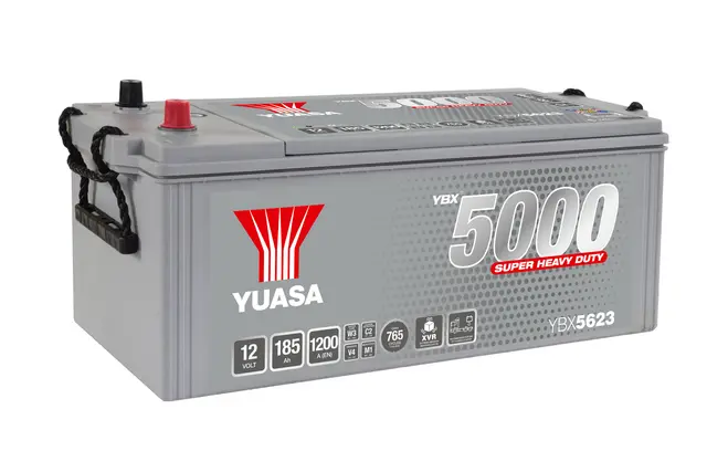 Startbatteri 12V 185AH 1200A SMF Spr HD Yuasa 